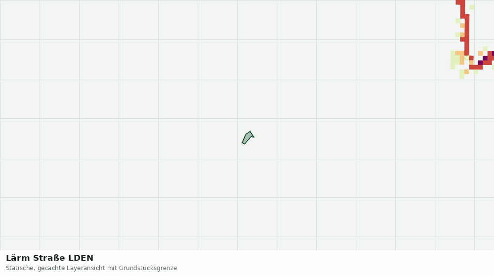 Statische Kartenansicht: Lärm Straße LDEN