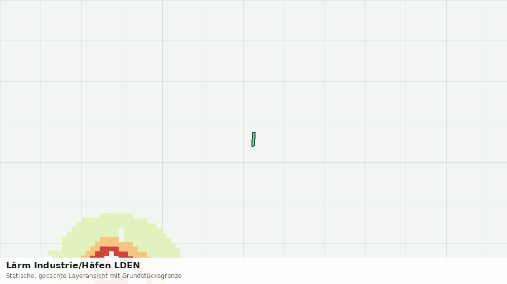 Statische Kartenansicht: Lärm Industrie/Häfen LDEN