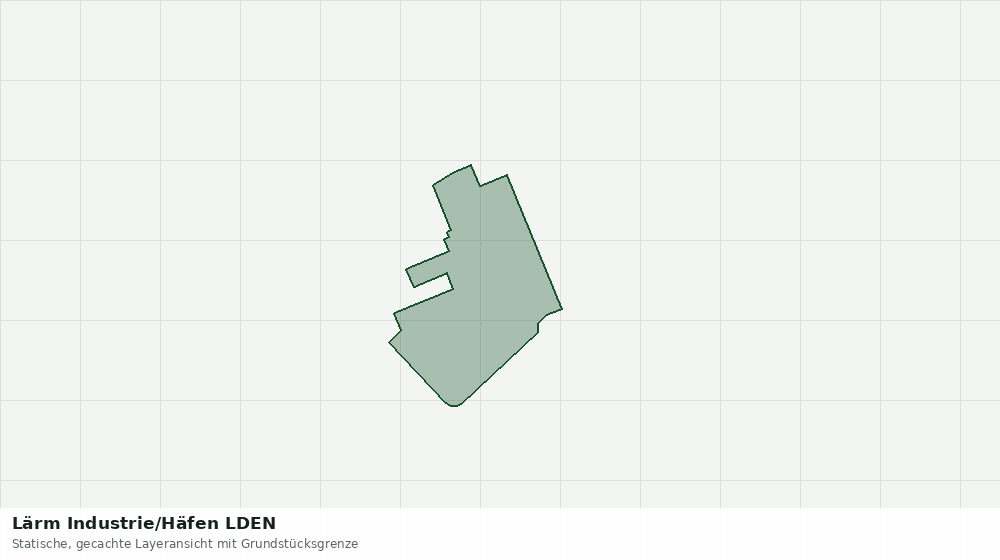 Statische Kartenansicht: Lärm Industrie/Häfen LDEN