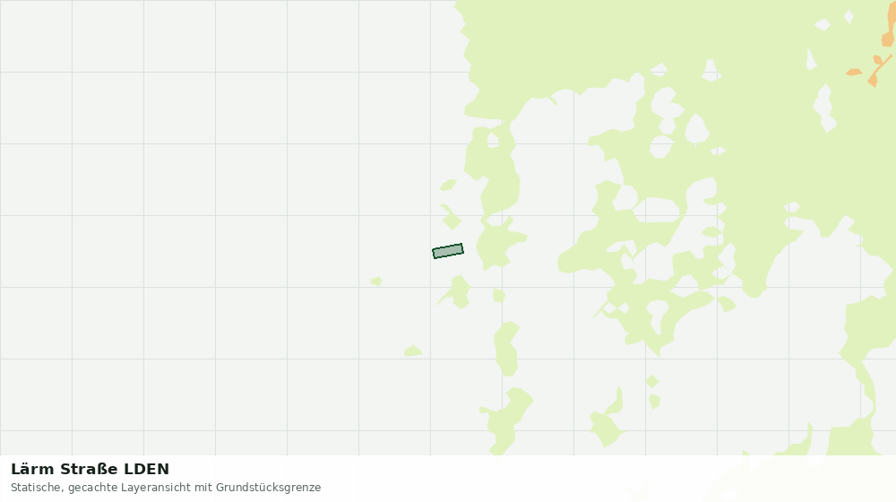 Statische Kartenansicht: Lärm Straße LDEN