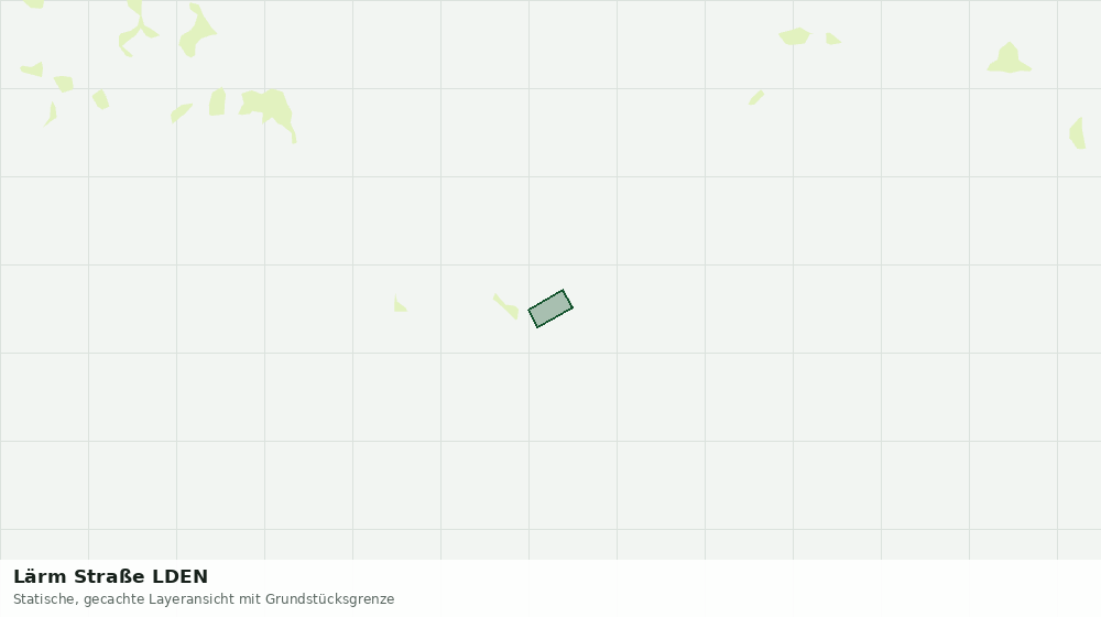 Statische Kartenansicht: Lärm Straße LDEN