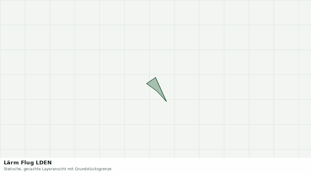 Statische Kartenansicht: Lärm Flug LDEN