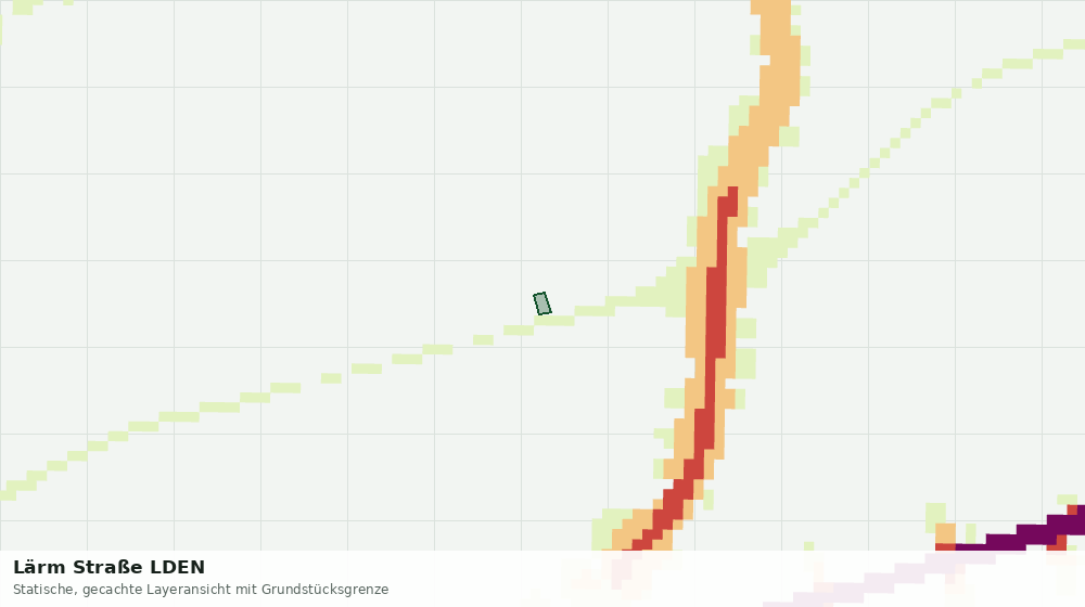 Statische Kartenansicht: Lärm Straße LDEN