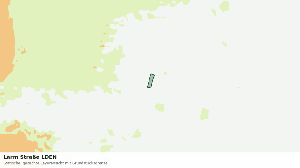 Statische Kartenansicht: Lärm Straße LDEN