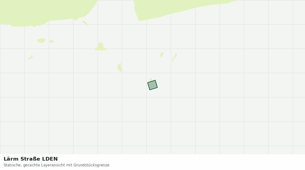 Statische Kartenansicht: Lärm Straße LDEN
