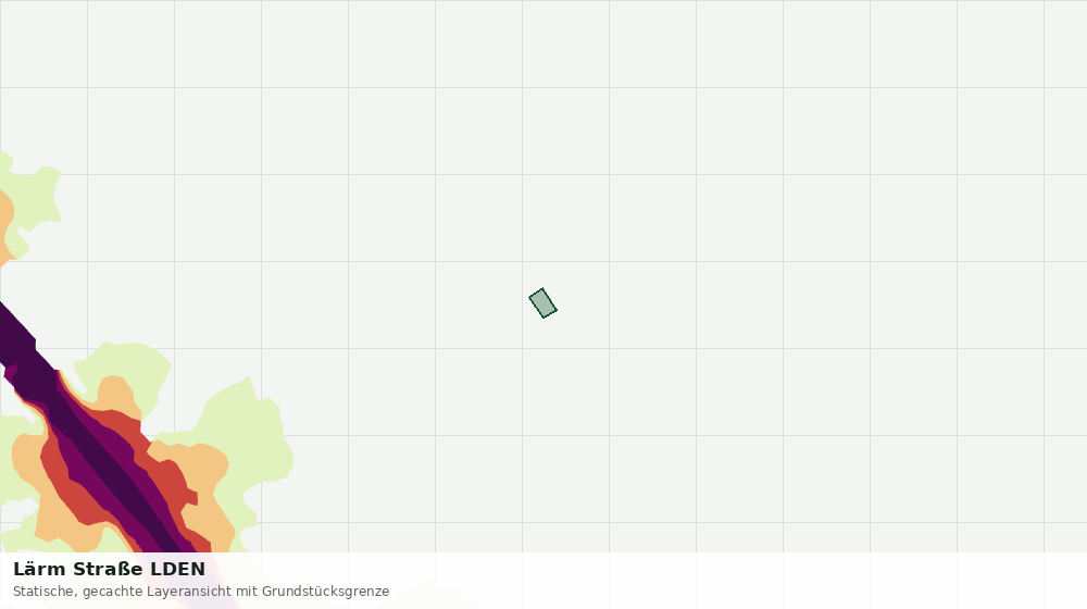Statische Kartenansicht: Lärm Straße LDEN