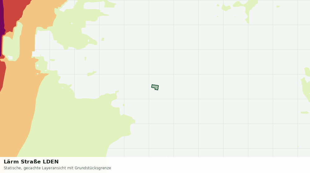 Statische Kartenansicht: Lärm Straße LDEN