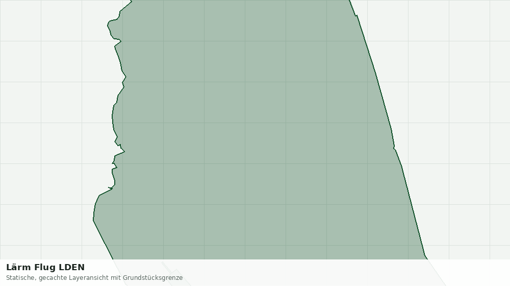 Statische Kartenansicht: Lärm Flug LDEN