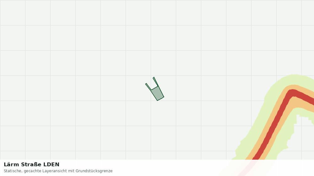 Statische Kartenansicht: Lärm Straße LDEN