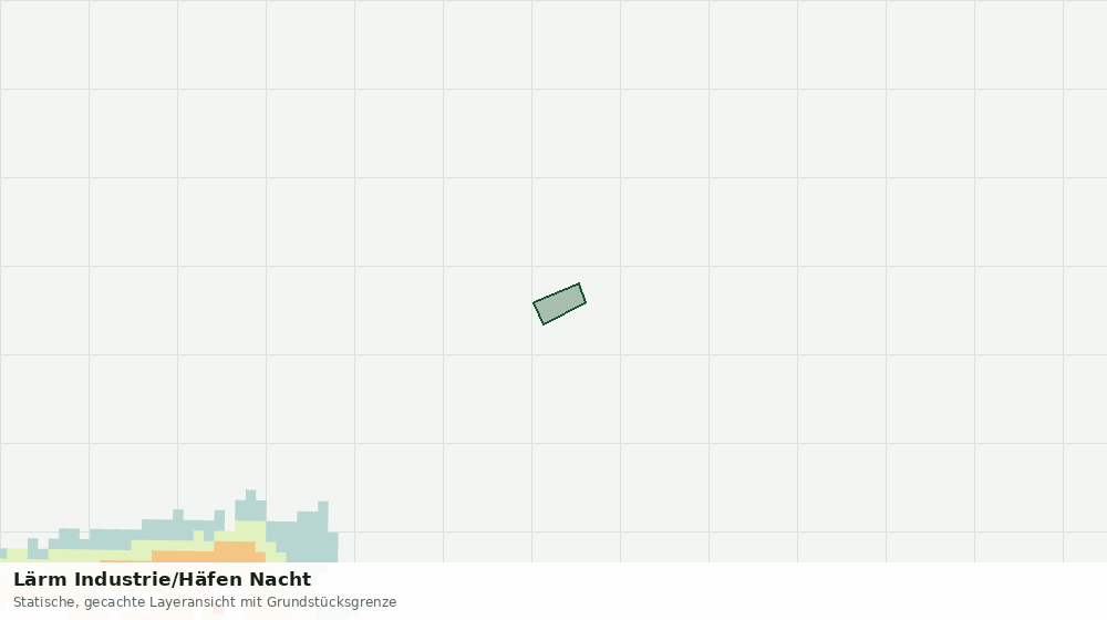 Statische Kartenansicht: Lärm Industrie/Häfen Nacht