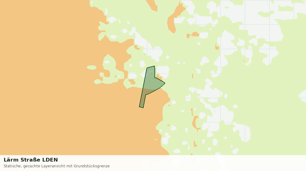 Statische Kartenansicht: Lärm Straße LDEN