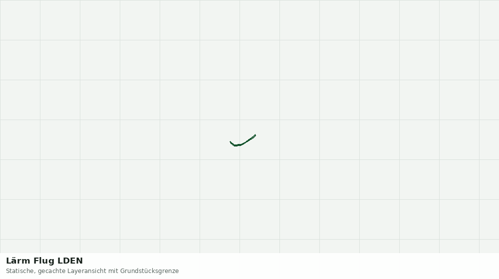Statische Kartenansicht: Lärm Flug LDEN