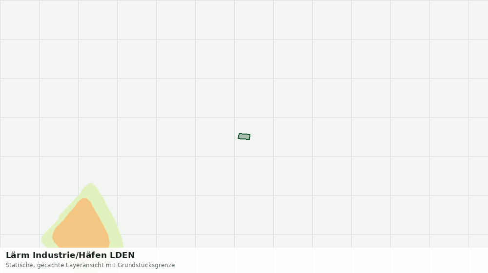 Statische Kartenansicht: Lärm Industrie/Häfen LDEN