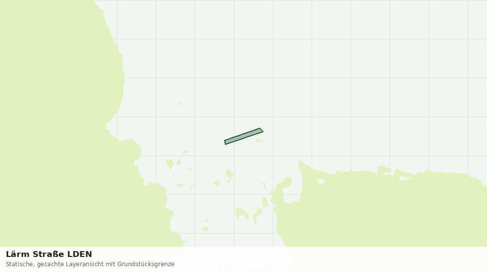 Statische Kartenansicht: Lärm Straße LDEN