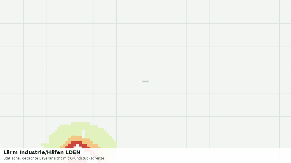Statische Kartenansicht: Lärm Industrie/Häfen LDEN