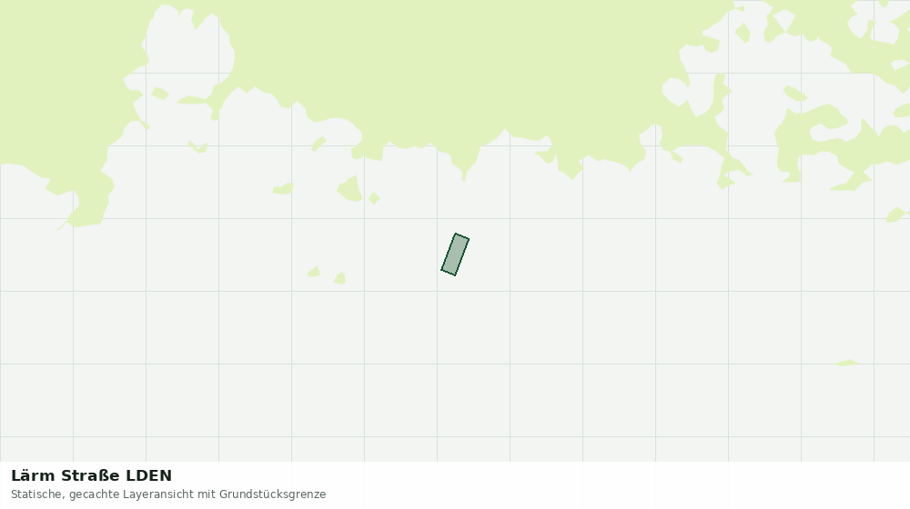 Statische Kartenansicht: Lärm Straße LDEN