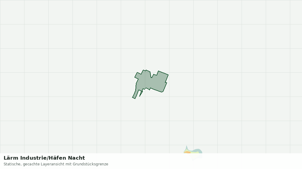 Statische Kartenansicht: Lärm Industrie/Häfen Nacht