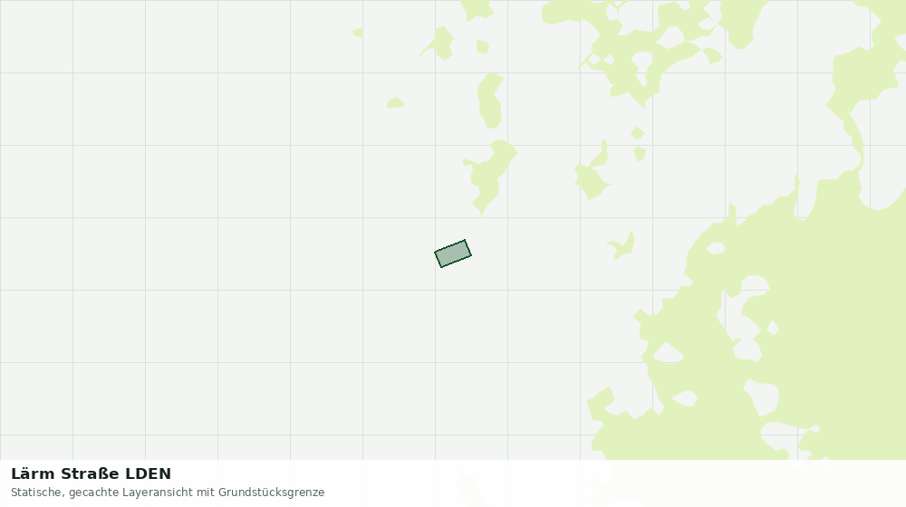 Statische Kartenansicht: Lärm Straße LDEN
