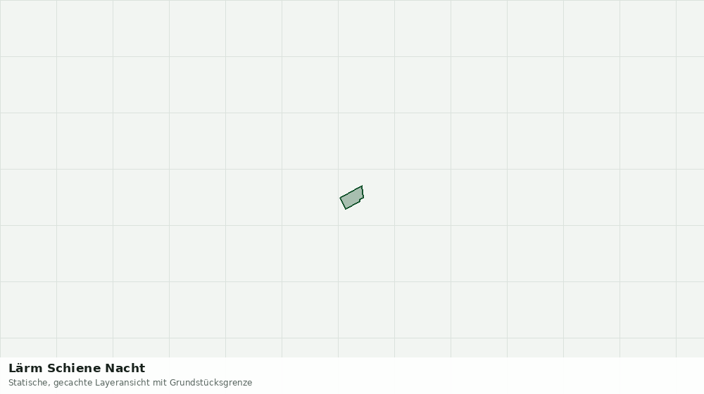 Statische Kartenansicht: Lärm Schiene Nacht