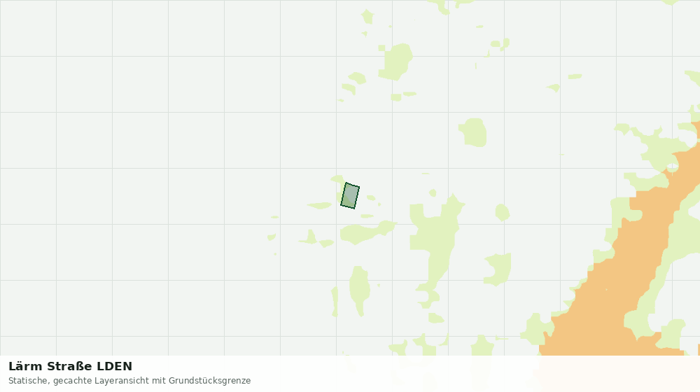 Statische Kartenansicht: Lärm Straße LDEN