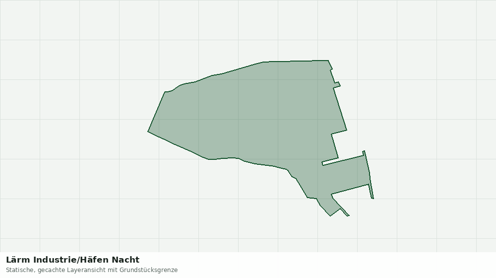 Statische Kartenansicht: Lärm Industrie/Häfen Nacht