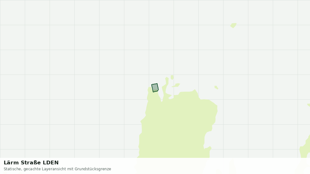 Statische Kartenansicht: Lärm Straße LDEN