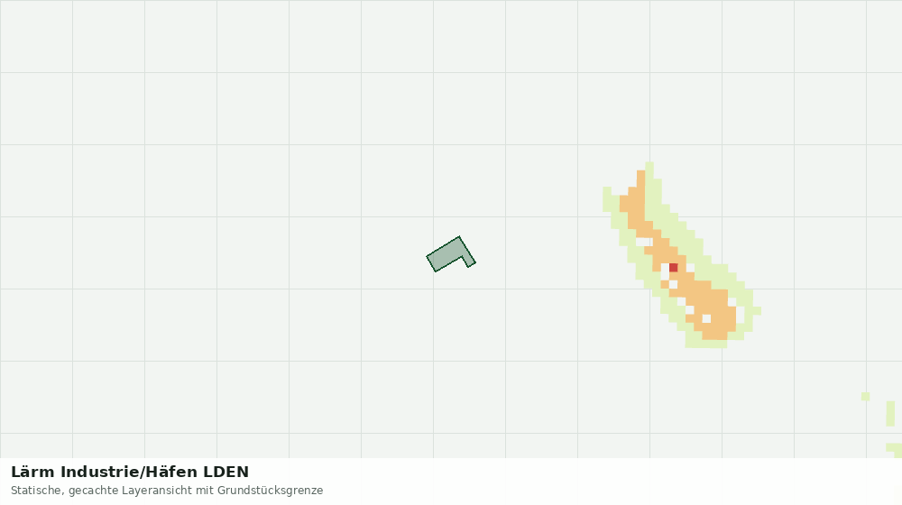 Statische Kartenansicht: Lärm Industrie/Häfen LDEN