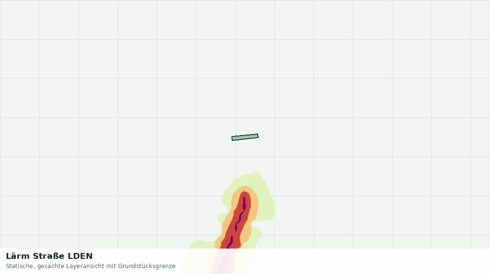 Statische Kartenansicht: Lärm Straße LDEN