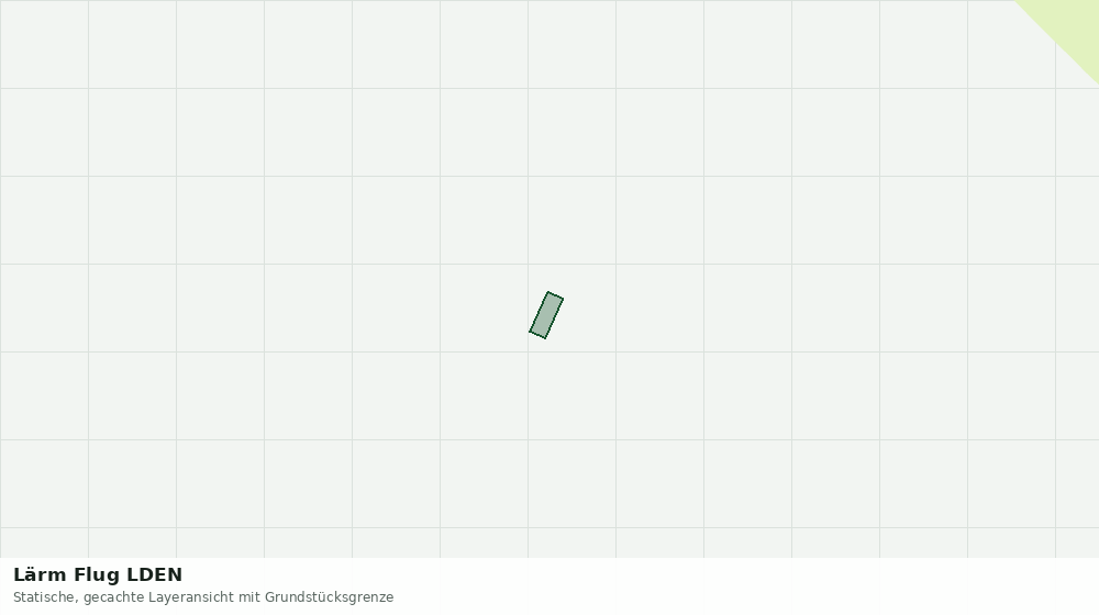 Statische Kartenansicht: Lärm Flug LDEN