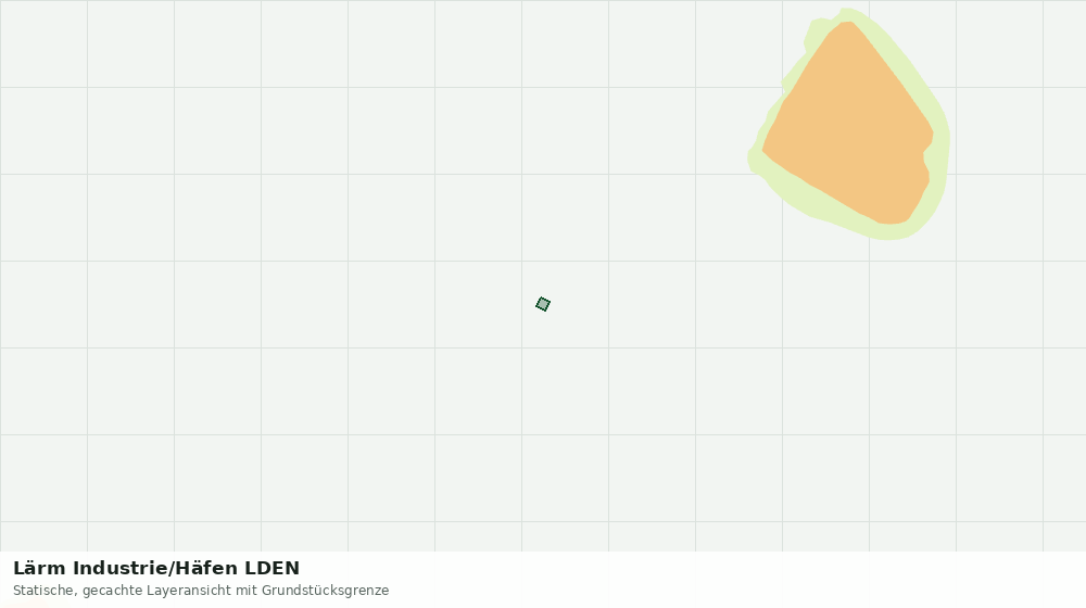 Statische Kartenansicht: Lärm Industrie/Häfen LDEN