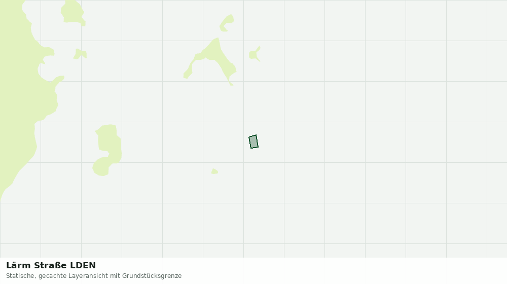 Statische Kartenansicht: Lärm Straße LDEN