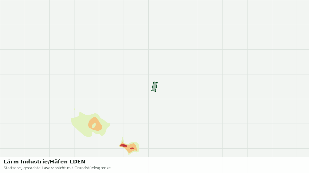 Statische Kartenansicht: Lärm Industrie/Häfen LDEN