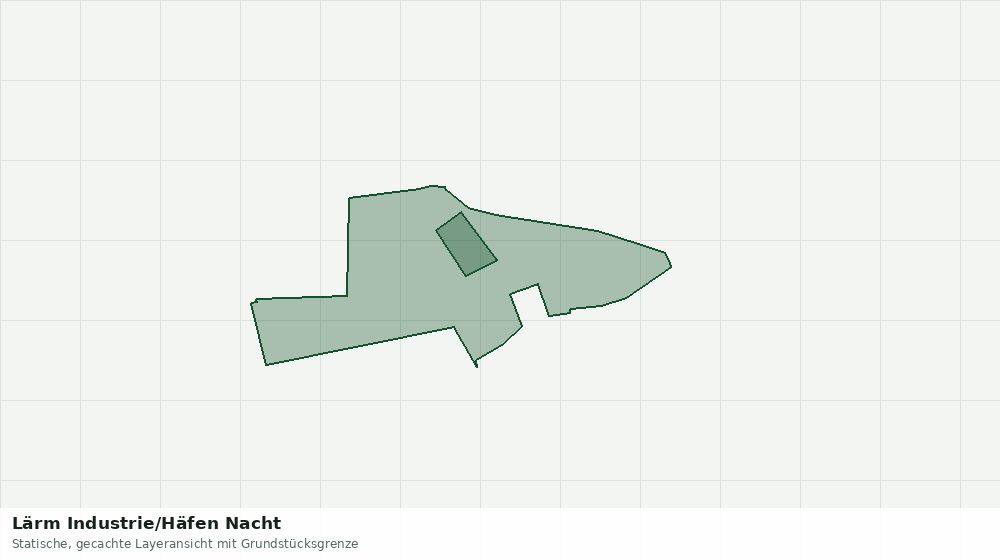 Statische Kartenansicht: Lärm Industrie/Häfen Nacht