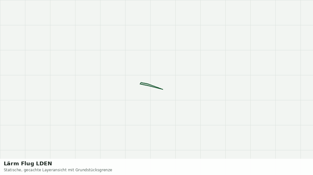 Statische Kartenansicht: Lärm Flug LDEN