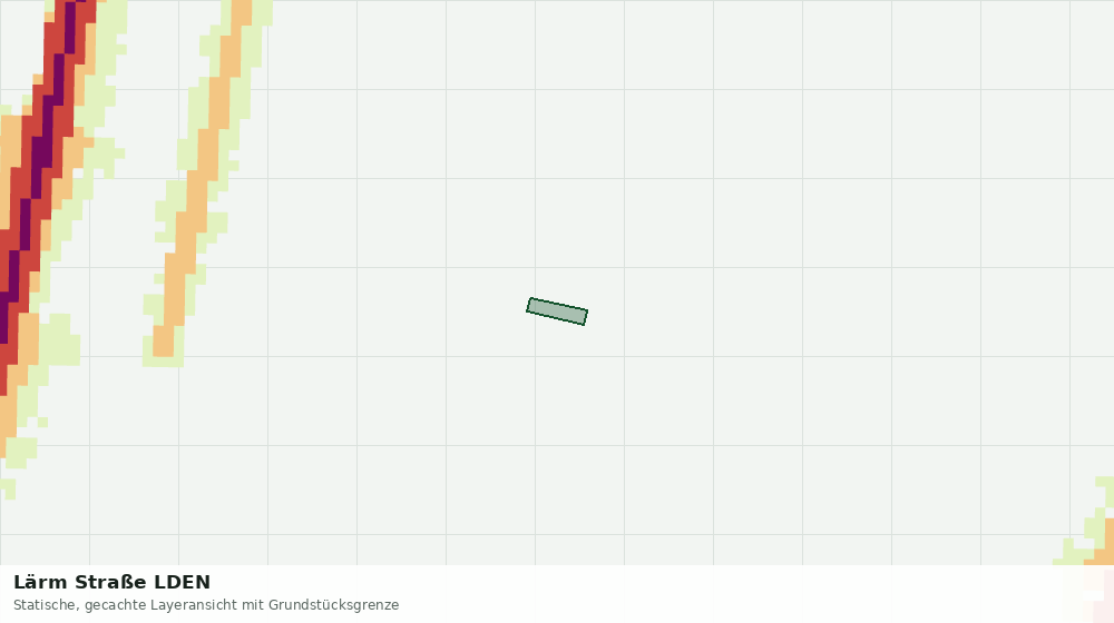 Statische Kartenansicht: Lärm Straße LDEN