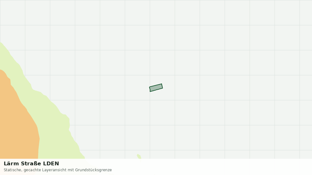 Statische Kartenansicht: Lärm Straße LDEN