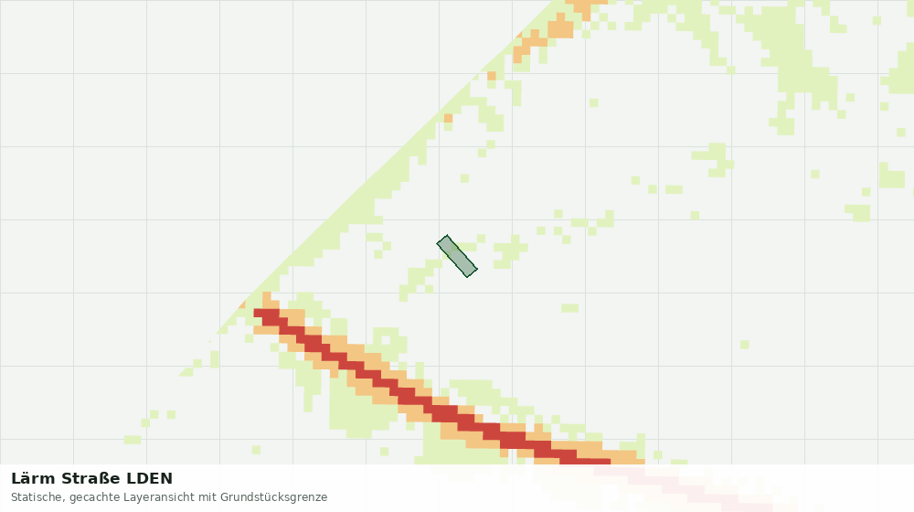 Statische Kartenansicht: Lärm Straße LDEN