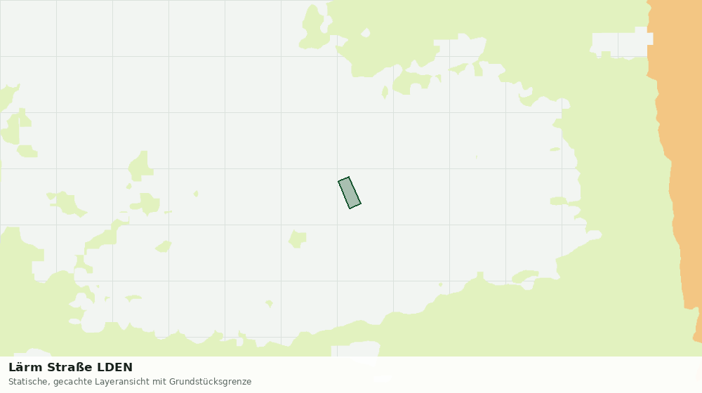 Statische Kartenansicht: Lärm Straße LDEN