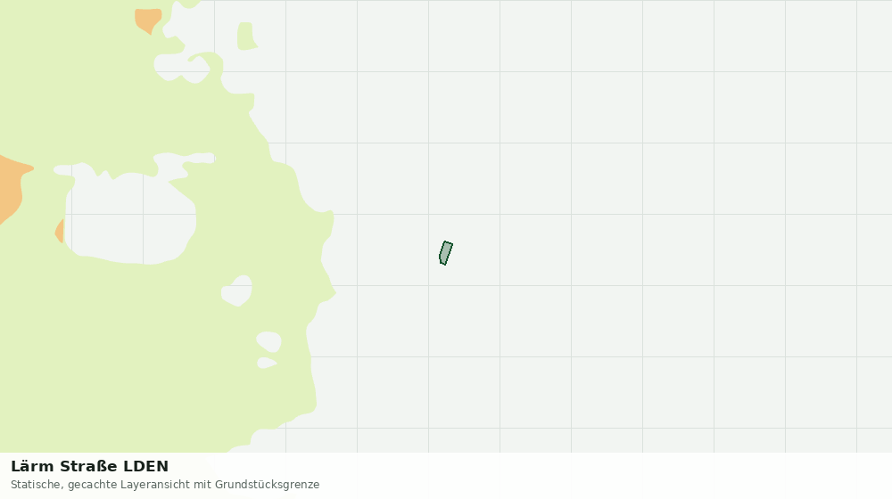 Statische Kartenansicht: Lärm Straße LDEN