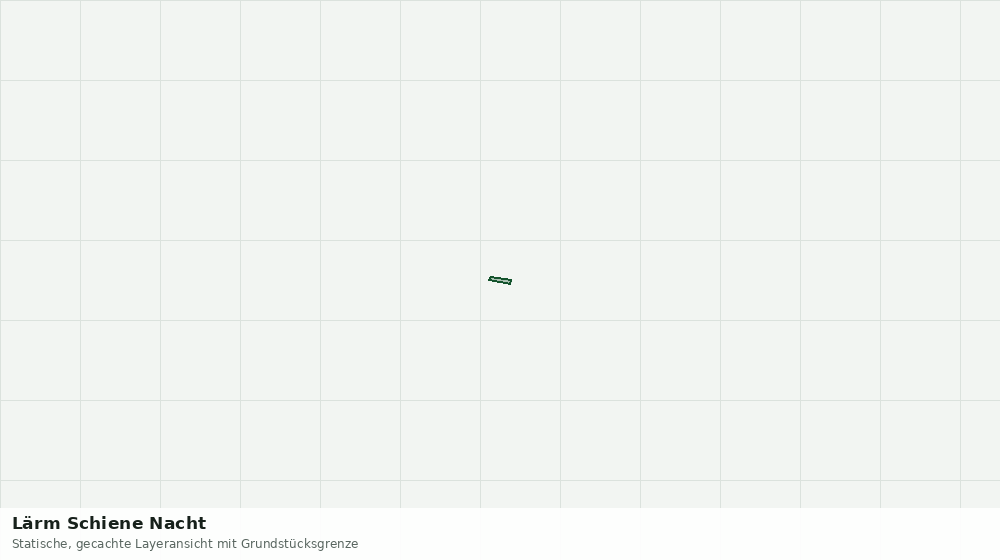 Statische Kartenansicht: Lärm Schiene Nacht