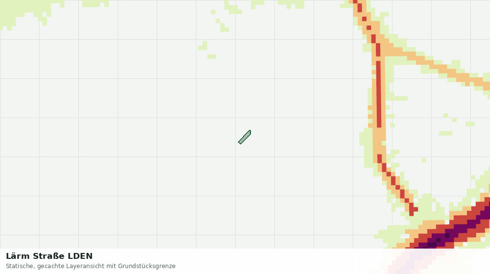 Statische Kartenansicht: Lärm Straße LDEN