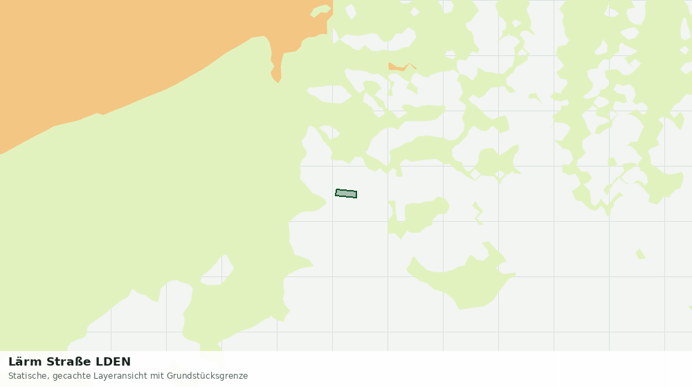 Statische Kartenansicht: Lärm Straße LDEN