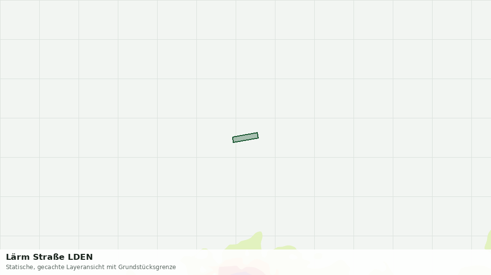 Statische Kartenansicht: Lärm Straße LDEN