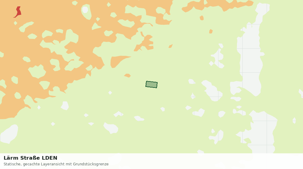 Statische Kartenansicht: Lärm Straße LDEN