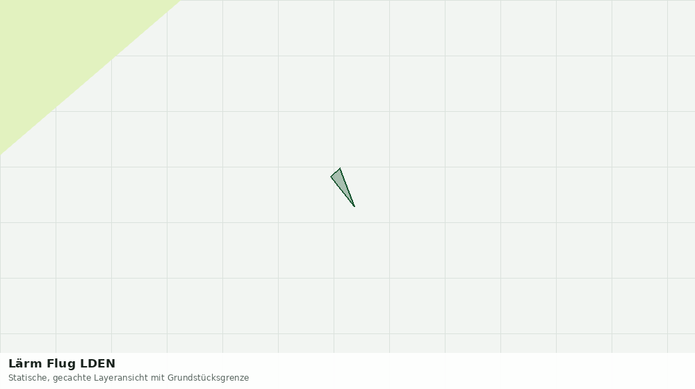 Statische Kartenansicht: Lärm Flug LDEN