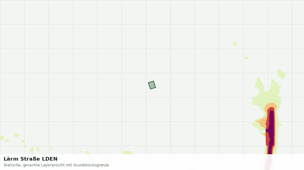Statische Kartenansicht: Lärm Straße LDEN