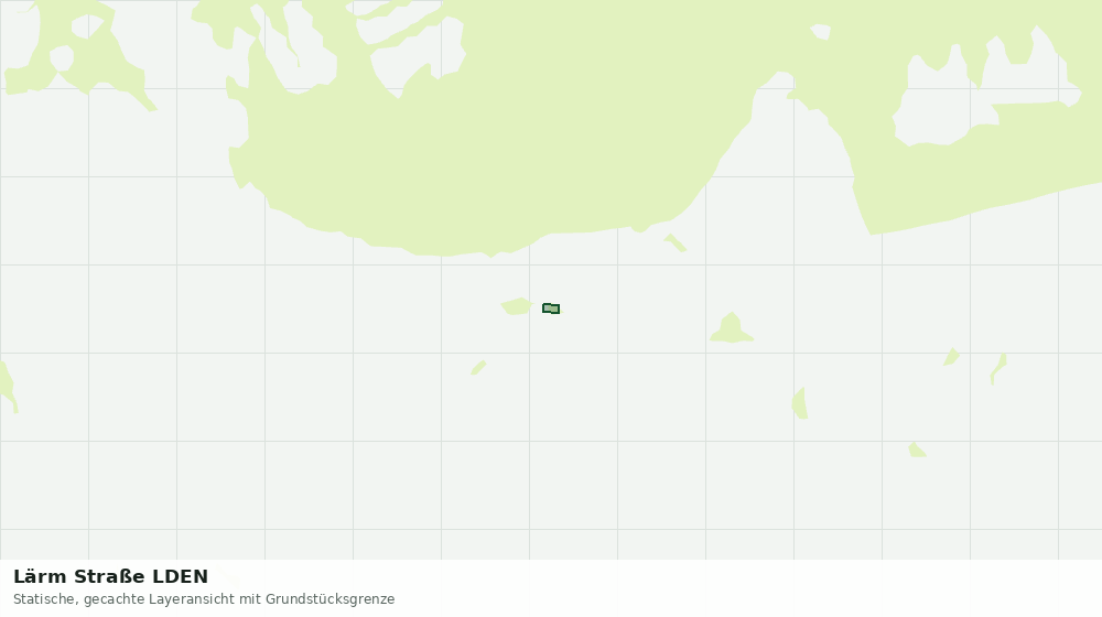 Statische Kartenansicht: Lärm Straße LDEN