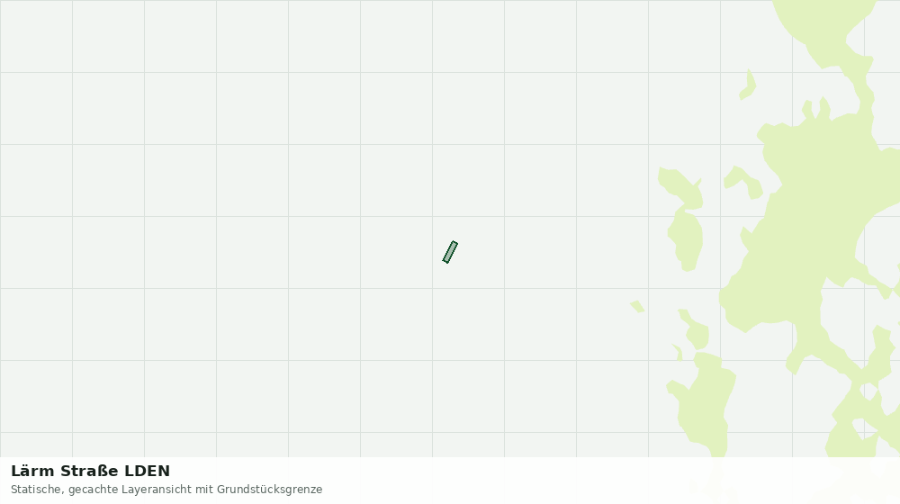 Statische Kartenansicht: Lärm Straße LDEN