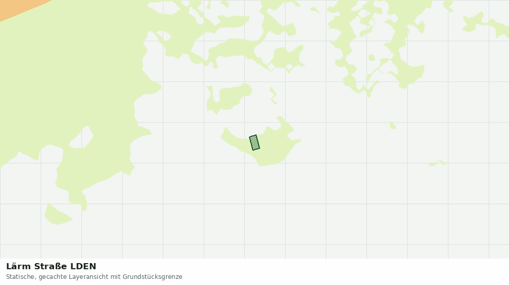 Statische Kartenansicht: Lärm Straße LDEN