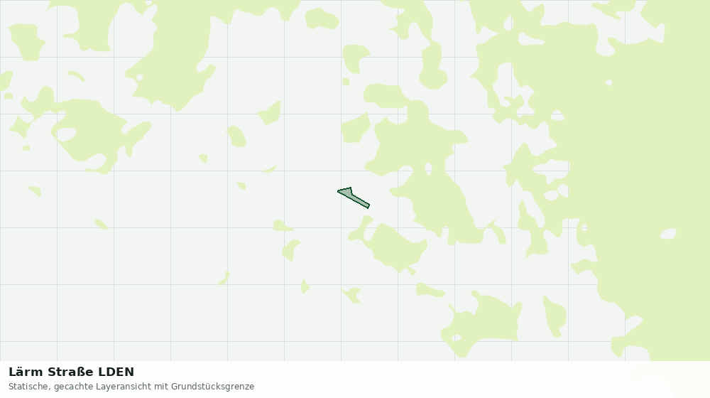 Statische Kartenansicht: Lärm Straße LDEN